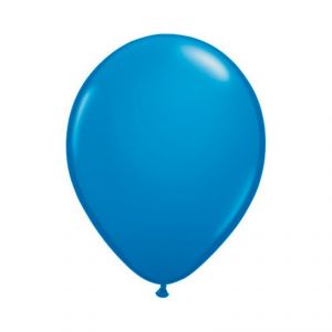 Bolsa 50 globos azul estandar