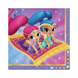 Servilletas shimmer and shine 16 und 