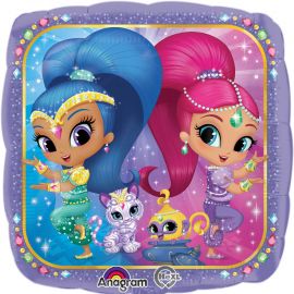 Globo helio Shimmer and Shine pequeño