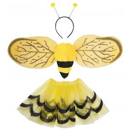 Set abeja con tutu alas y antenas