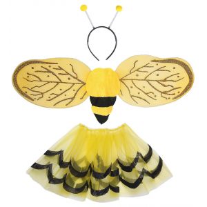 Set abeja con tutu alas y antenas