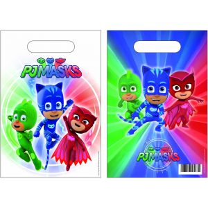 Pack bolsas pjmasks 6 und