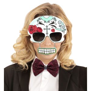 Gafas craneo dia de los muertos