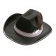 Sombrero vaquero inf plumas negro