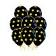 Globos negros lunares neon