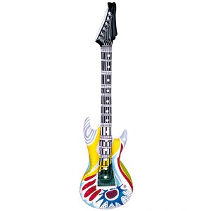 Guitarra inflable funky