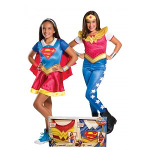 Disfraz supergirl y w woman inf