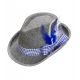 Sombrero tiroles bavaro con plumas