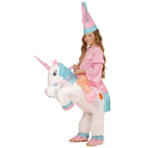 Disfraz hinchable unicornio infantil
