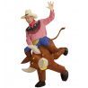 Disfraz toro loco hinchable