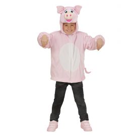 Disfraz cerdo infantil cremallera