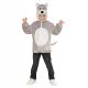 Disfraz lobo infantil cremallera