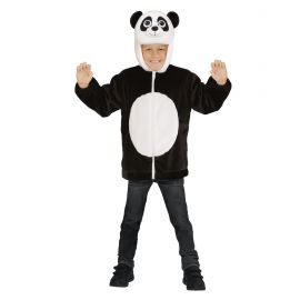 Disfraz oso panda infantil cremallera