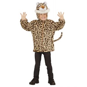 Disfraz leopardo infantil cremallera