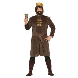 Disfraz rey medieval tunica adulto