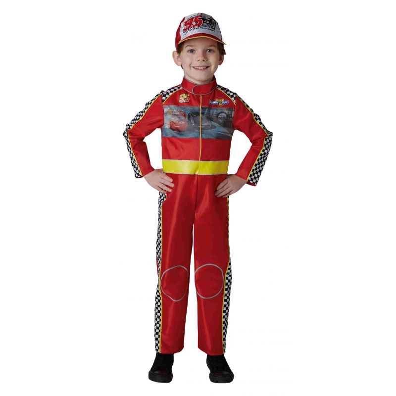 DISFRAZ NIÑO PILOTO DEL RAYO MCQUEEN TALLA 6 GENERICO