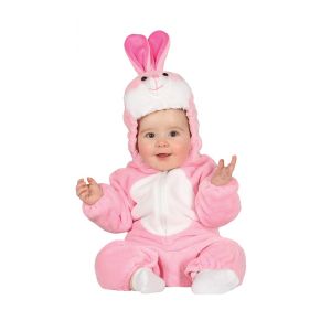 Disfraz bebe conejito rosa