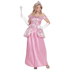 Disfraz princesa fascinante rosa