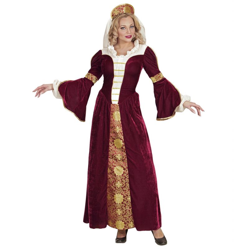 Este vestido medieval es perfecto para tu fiesta medieval o para Carnaval.