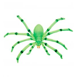araña moldeable gigante 70cm fluorescente