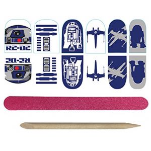 Uñas r2d2 star wars