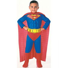 Disfraz superman deluxe 1-2 años
