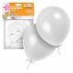 Globos pastel blanco 23 cm 12 und