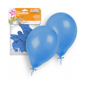 Globos pastel azul neutro 23 cm 12 und