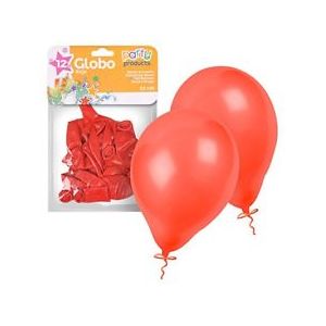 Globos pastel rojos 23cm 12 und