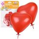 Globos corazon 25 cm 6und