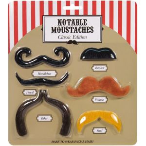 Bigotes clasicos pack 6 und