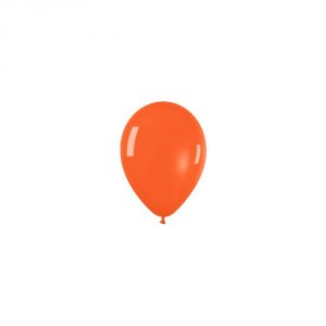Globo peque?o naranja metal