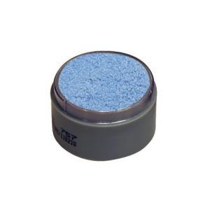 Maquillaje profesional agua azul perla