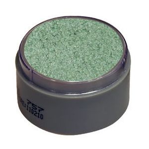 Maquillaje profesional agua verde perla