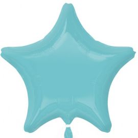 Globo helio estrella azul blue