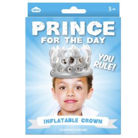Corona rey inflable infantil