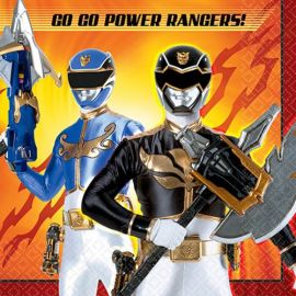 Servilletas power ranger pack 20 und