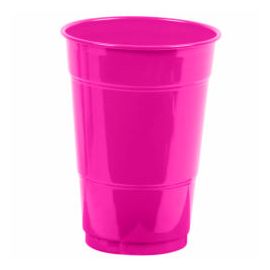 Vaso peque?o fucsia 10 und