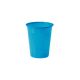 Vaso peque?o azul caribe 10 und