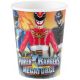 Vasos power ranger pack 8 und