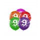 Globos numero 9 12 und