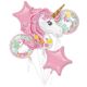 Bouquet globos unicornio