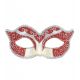 Antifaz venecia rojo