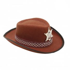 Sombrero vaquero inf marron