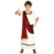 Disfraz romano capa roja infantil