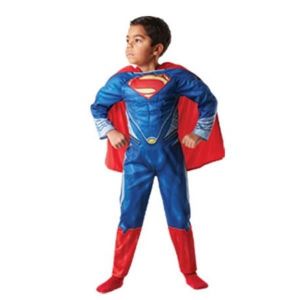 Disfraz Superman musculos caja