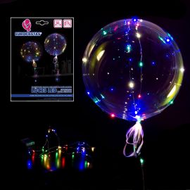 Globo burburja luces led