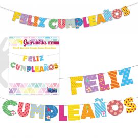 Guirnalda feliz cumplea