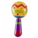 Maraca hincgable con cascabel