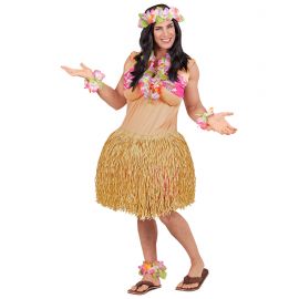Disfraz belleza hawaiana